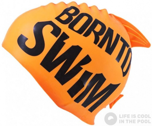 Dziecięcy czepek do pływania BornToSwim Guppy Junior Swim Cap