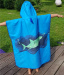 Poncho BornToSwim Shark Poncho Junior Blue