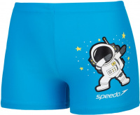 Strój kąpielowy dla chłopców Speedo Placement Aquashort Infant Boy Pool/White Strój kąpielowy dla chłopców Speedo Placement Aquashort Infant Boy Pool/White
