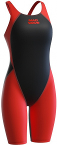 Damski strój kąpielowy na zawody Mad Wave Revolution Openback Red