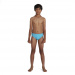Strój kąpielowy dla chłopców Speedo Logo 6.5cm Brief Boy Hypersonic Blue/Volcanic Orange