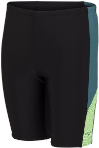 Strój kąpielowy dla chłopców Speedo Dive Jammer Boy Black/Swell Green/Zest Green