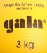 Plastikowa piłka lekarska 3 kg 