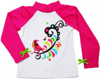 Koszulka dziecięca z filtrem UV Splash About Designer Long Sleeve Rash Top L'Histoire De Birdy Koszulka dziecięca z filtrem UV Splash About Designer Long Sleeve Rash Top L'Histoire De Birdy