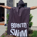 Poncho BornToSwim Poncho Black