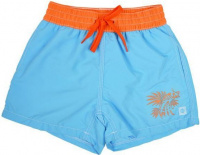 Szorty kąpielowe dla chłopców Splash About Board Shorts Blue Lion Fish