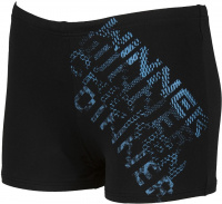 Strój kąpielowy dla chłopców Arena Rhyming Short Junior Black/Turquoise Strój kąpielowy dla chłopców Arena Rhyming Short Junior Black/Turquoise