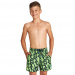 Szorty kąpielowe dla chłopców Arena Fundamentals Allover Boxer Junior Soft Green/Multi