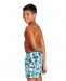 Szorty kąpielowe dla chłopców Arena Fundamentals Allover Boxer Junior Black/Multi