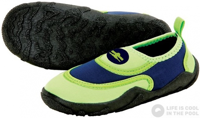 Buty do wody dla dzieci Aqualung Beachwalker Kids Green/Navy Blue