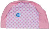 Dziecięcy czepek do pływania Splash About Swim Hat Pink Cube