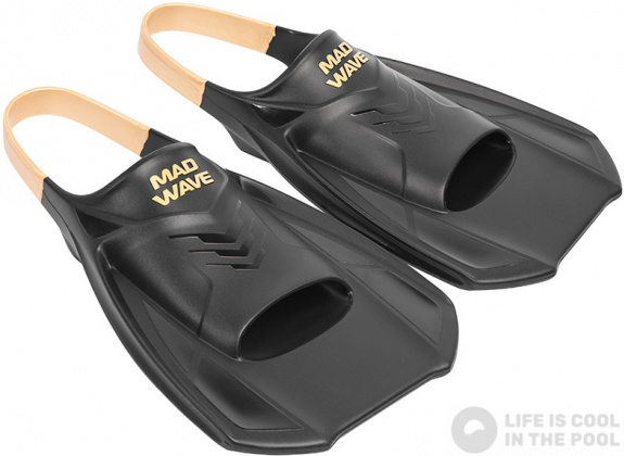 Płetwy Mad Wave Open Heel Training Fin Black