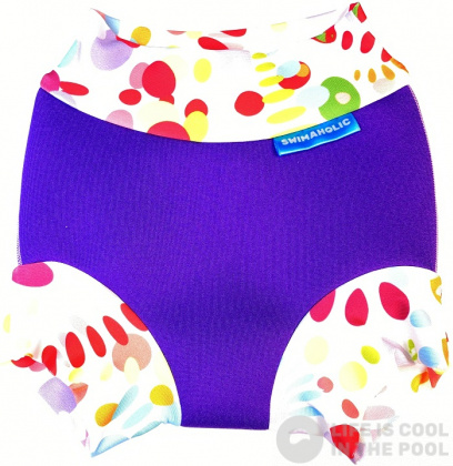 Strój kąpielowy dla niemowląt Swimaholic Swim Nappy Coloured Dots