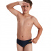 Strój kąpielowy dla chłopców Speedo Logo 6.5cm Brief Boy Navy/Atomic Lime