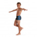 Strój kąpielowy dla chłopców Speedo Digi Allover Panel Aquashort Boy Black/Red/Neon Absinthe/Lapis Blue/Blue Flame