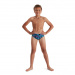 Strój kąpielowy dla chłopców Speedo Digi Allover 6.5cm Brief Boy Black/Lava Red/Neon Absinthe/Blue