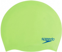 Speedo Plain Moulded Silicone Junior Cap