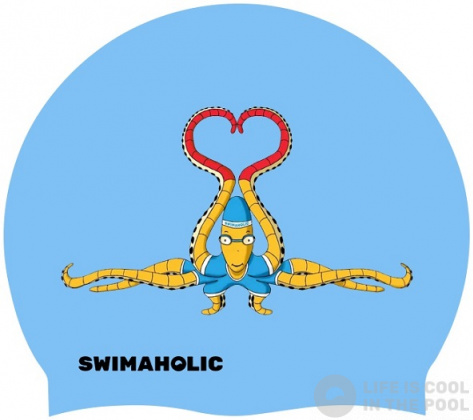 Czepek do pływania Swimaholic Octopus Cap