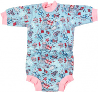 Pianka neoprenowa dla dzieci Splash About Happy Nappy Wetsuit Hidden Treasure