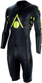 Męska pianka neoprenowa Swim Run Aqua Sphere Aquaskin Swim-Run Limitless V2 Shorty Men Black/Bright Green