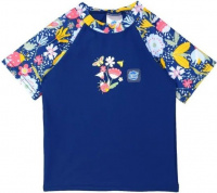 Koszulka plażowa UV Splash About Short Sleeve Rash Top Garden Delight