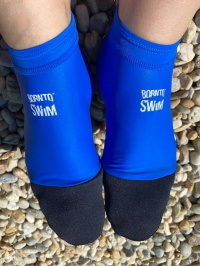 BornToSwim Neoprene Socks Blue