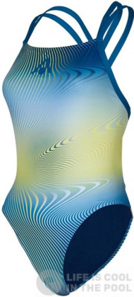 Damski strój kąpielowy Aqua Sphere Essential Open Back Multicolor/Blue