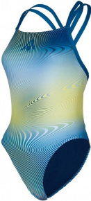 Damski strój kąpielowy Aqua Sphere Essential Open Back Multicolor/Blue Damski strój kąpielowy Aqua Sphere Essential Open Back Multicolor/Blue