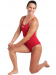 Stroje kąpielowe treningowe dla kobiet Arena Solid Swim Pro red