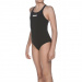 Strój kąpielowy treningowy dla dziewcząt Arena Solid Swim Pro junior black