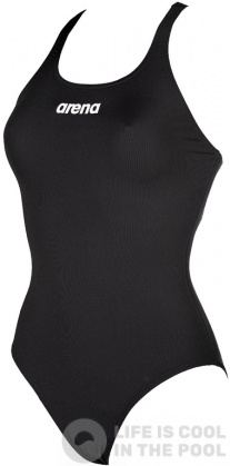 Stroje kąpielowe treningowe dla kobiet Arena Solid Swim Pro black