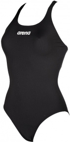 Stroje kąpielowe treningowe dla kobiet Arena Solid Swim Pro black