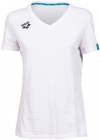 Koszulka damska Arena Women Team T-Shirt Panel White