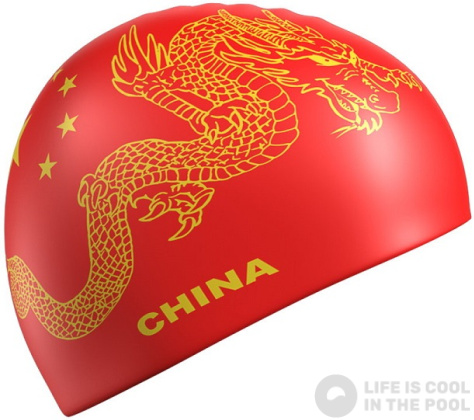 Czepek do pływania Mad Wave China Swim Cap