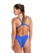 Damski strój kąpielowy Arena Swim Tech Solid Royal/White