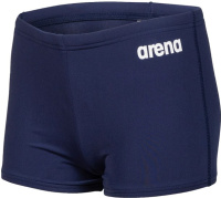 Stroje kąpielowe dla chłopców Arena Solid Short Junior Navy/White Stroje kąpielowe dla chłopców Arena Solid Short Junior Navy/White
