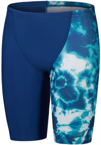 Speedo Digital Allover V-Cut Jammer Boy Ammonite Blue/Blue Tack/Aquarium