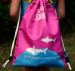 Worek do pływania BornToSwim Blue Moon Edition Swimbag