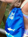 Worek do pływania BornToSwim Blue Moon Edition Swimbag