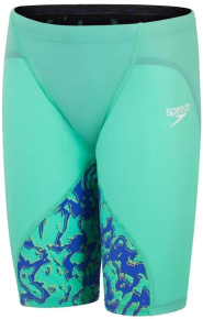 Męskie kąpielówki na zawody Speedo Fastskin LZR Ignite Jammer Green Glow/Cobalt Pop Męskie kąpielówki na zawody Speedo Fastskin LZR Ignite Jammer Green Glow/Cobalt Pop