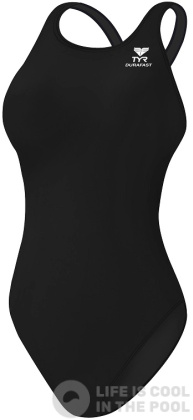 Damski strój kąpielowy Tyr Durafast Elite Solid Maxfit Black