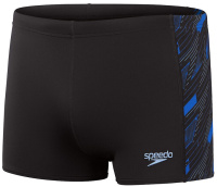 Speedo Hyperboom Panel Aquashort Black/Curious Blue/True Cobalt Speedo Hyperboom Panel Aquashort Black/Curious Blue/True Cobalt