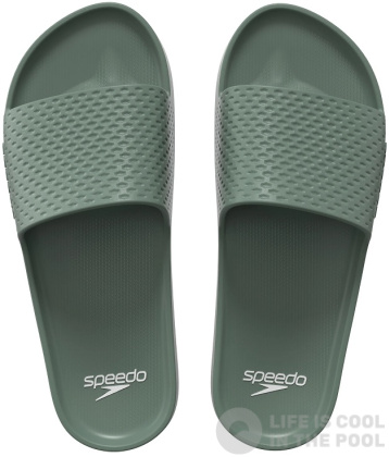 Męskie klaski Speedo Entry Slide Khaki