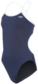 Damski strój kąpielowy Tyr Hexa Trinityfit Navy/White