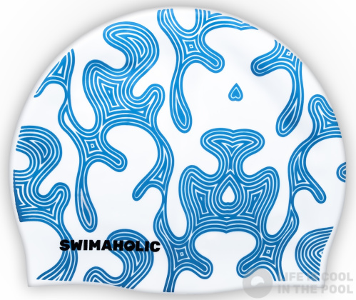 Czepek pływacki Swimaholic Labyrinth Seamless Cap