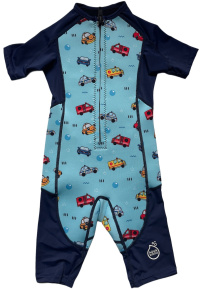 Pianka dla dzieci Aquakiddo Neoprene Wetsuit Cars