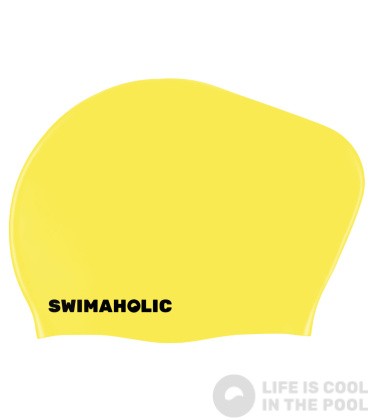 Dziecięcy czepek do pływania Swimaholic Long Hair Cap Junior