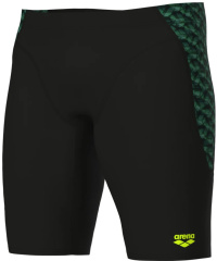 Arena Monogram Swim Jammer Black/Dark Sage