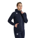 Bluza damska Arena Women Team Hooded Jacket Panel Navy