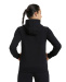 Bluza damska Arena Women Team Hooded Jacket Panel Black
